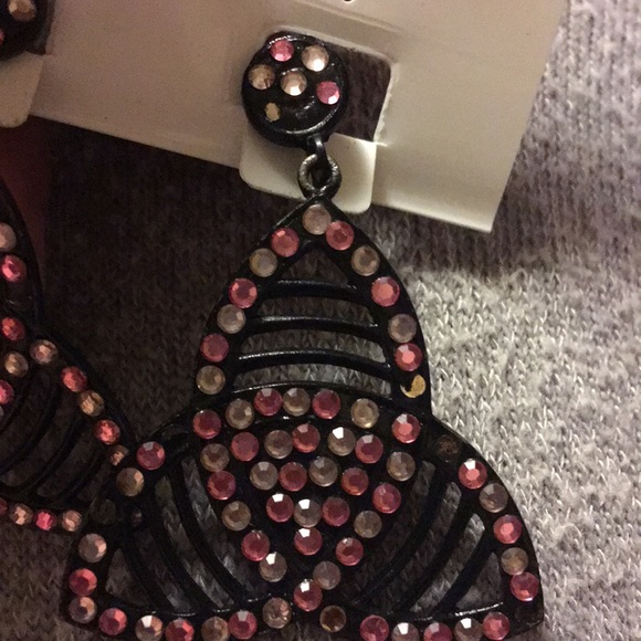 Vintage clip on earrings from the 1960s - Picture 4 of 12